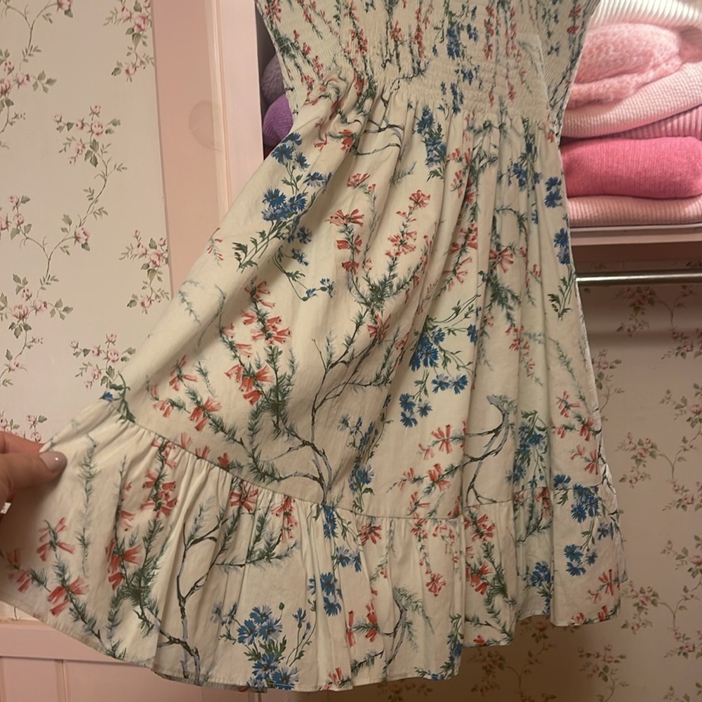 Hill House mini nap dress in spring chintz print size xl - Picture 5 of 5